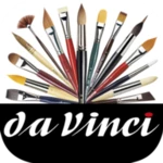 da vinci artist brushes android application logo